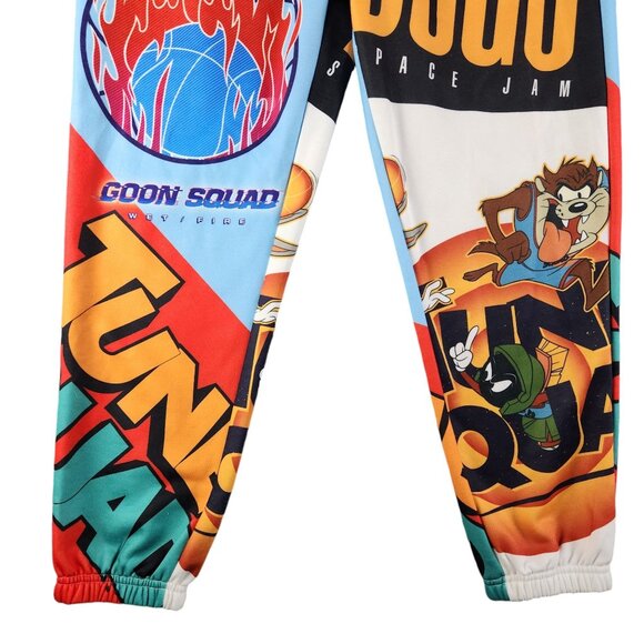 Space Jam A New Legacy Tune Squad Bugs Patchwork Jogger Pants By Forever 21 - Picture 3 of 6